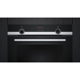 Siemens iQ300 HQ574AER3 forno 71 L Nero, Acciaio inox