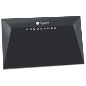 Digicom RVW300-K01 router wireless Fast Ethernet Banda singola (2.4 GHz) 4G Nero (8E4593)