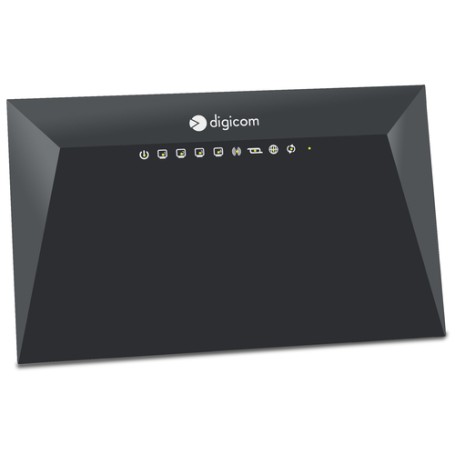Digicom RVW300-K01 router wireless Fast Ethernet Banda singola (2.4 GHz) 4G Nero (8E4593)