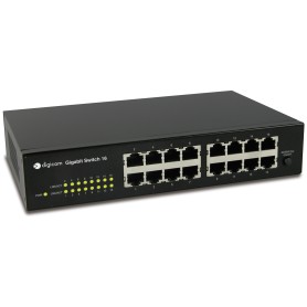 Digicom SWG16-Z01 Gestito Gigabit Ethernet (10/100/1000) Nero (8E4591)