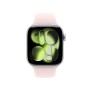 Apple Cinturino Sport rosa chiaro (42 mm) - S/M (MHY84ZM/A)