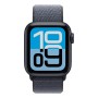 Apple MFF64ZM/A accessorio indossabile intelligente Band Blu Nylon, Poliestere riciclato, Spandex