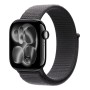 Apple MFFG4ZM/A accessorio indossabile intelligente Band Grigio scuro Nylon, Poliestere riciclato, Spandex