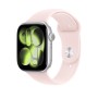 Apple Cinturino Sport rosa chiaro (46 mm) - S/M (MHYF4ZM/A)