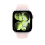 Apple Cinturino Sport rosa chiaro (46 mm) - S/M (MHYF4ZM/A)