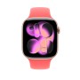 Apple Cinturino Sport rosa guava (46 mm) - S/M (MHYH4ZM/A)