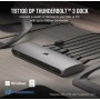 Corsair TBT100 Thunderbolt 3 40000 Mbit/s Nero, Argento (CU-9000006-EU)