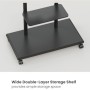 55-90  MOBILE TV TROLLEY PEGBOARD (650635)