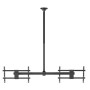 34 -60  CEILING DUAL SCREEN TV (650376)