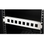 KEYSTONE PATCH PANEL 10', 1U, GREY (280885)