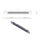 CABLE MANAGEMENTE BRUSH 10', 1U, BL (280878)