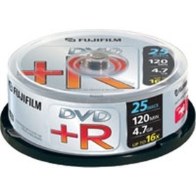 Fujifilm DVD+R 4.7GB 25-spindle 16x 4,7 GB 25 pz (47493)