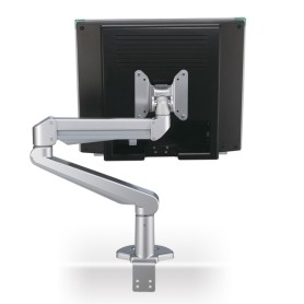 ROLINE LCD Monitor Stand Pneumatic, Desk Clamp, Pivot 2 Joints (RO17.03.1147)