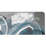 CHERRY XTRFY GP4 Tappetino per mouse per gioco da computer Nero, Blu, Grigio (XG-GP4-L-BLUE)