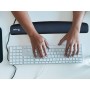 Equip Keyboard Wrist Rest poggiapolso Memory foam Nero (245015)
