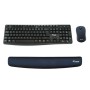 Equip Keyboard Wrist Rest poggiapolso Memory foam Nero (245015)