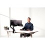 Fellowes Platinum Series 8044101 Supporti a parete per TV 43,2 cm (17") Scrivania Nero