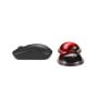 Kensington Poggiapolsi per mouse/trackball Duo Gel sottile - Rosso (K62440WW)