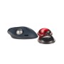 Kensington Poggiapolsi per mouse/trackball Duo Gel sottile - Rosso (K62440WW)