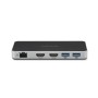 Kensington Docking station portatile senza driver doppio 4K USB-C UH1460P alimentazione pass-through da 85 W (K36901WW)