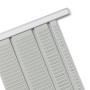 Nobo Pannelli in metallo con schede a T 32 slot dimensione 1 (1900391)