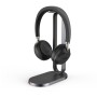 Yealink BH72 Teams Auricolare Wireless A Padiglione Ufficio USB tipo-C Bluetooth Base di ricarica Nero (BH72CSTeamsBlackC)