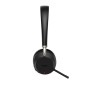 Yealink BH72 Auricolare Con cavo e senza cavo A Padiglione Musica e Chiamate USB tipo-C Bluetooth Nero (1208614)