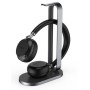 Yealink BH72 Teams + BHC76 Auricolare Wireless A Padiglione Ufficio USB tipo A Bluetooth Base di ricarica Nero (1208609)