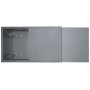 Intellinet 714433 rack 6U Da parete Nero (714433)