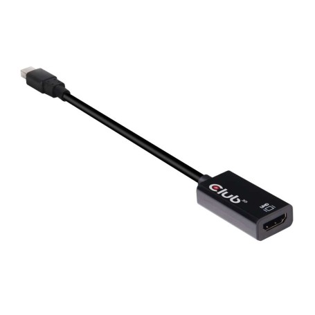 CLUB3D CAC-1180 adattatore per inversione del genere dei cavi Min iDisplayPort 1.4 Nero (CAC-1180)