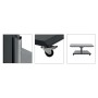 Hagor BrackIT Stand low tilt 139,7 cm (55") Nero (8225)