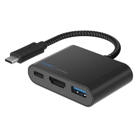 Cygnett LightSpeed USB 3.2 Gen 1 (3.1 Gen 1) Type-C Nero (CY2053HUBC3)