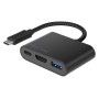 Cygnett LightSpeed USB 3.2 Gen 1 (3.1 Gen 1) Type-C Nero (CY2053HUBC3)