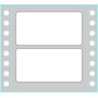 Tico TAB1-0722 etichetta per stampante Bianco Etichetta per stampante autoadesiva (TAB1-0722)