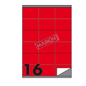 CF1600 ETICHETTE    105X36 ROSSO (210C501RO)