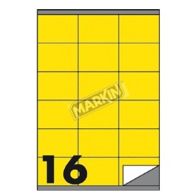 CF1600 ETICHETTE    105X36 GIALLO (210C501GI)