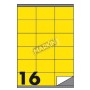 CF1600 ETICHETTE    105X36 GIALLO (210C501GI)