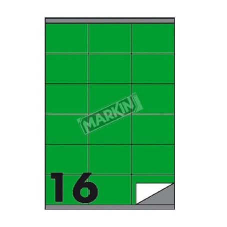 CF1600 ETICHETTE    105X36 VERDE (210C501VE)