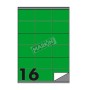 CF1600 ETICHETTE    105X36 VERDE (210C501VE)