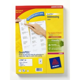 Avery L7159-100 etichetta per corrispondenza Bianco (L7159-100)