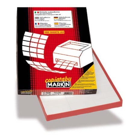 Markin 210A466 etichetta per stampante Bianco (210A466)