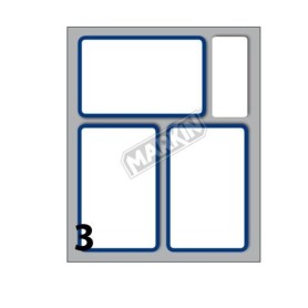 CONF.10BUSTE ETIC MARK 57 83X53BOR (X11057)