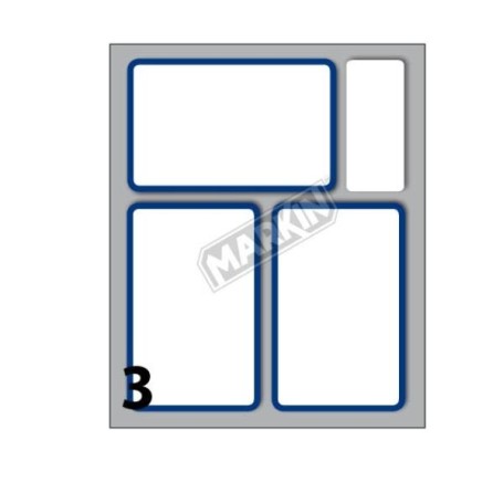 CONF.10BUSTE ETIC MARK 57 83X53BOR (X11057)