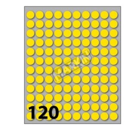 CONF10 BUSTE ETICHET 4 VERDE DIAM10 (X11004VE)