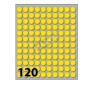 CONF10 BUSTE ETICHET 4 VERDE DIAM10 (X11004VE)