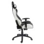 LC-Power LC-GC-2 sedia per videogioco Sedia da gaming per PC Nero, Bianco (LC-GC-2)
