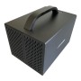 LC-Power LC-35U3-RAID-4-HDMI contenitore di unità di archiviazione Custodia per Disco Rigido (HDD) Nero 3.5"