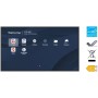 Viewsonic CDE8614-2C visualizzatore di messaggi Pannello piatto per segnaletica digitale 2,18 m (86") LCD Wi-Fi 500 cd/m² 4K Ul