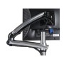 Peerless LCT620AD-G Supporti a parete per TV 73,7 cm (29") Scrivania Nero, Argento