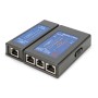 Digitus Tester per cavi, rete, RJ45, Tester su un solo lato (DN-14001-2)